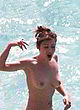 Elizabeth Hurley naked pics - topless on vacation