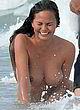 Chrissy Teigen naked pics - fully nude in public place