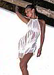 Bella Hadid naked pics - posing in wet white dress