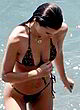 Emily Ratajkowski naked pics - leopard bikini nip slip