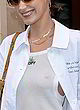 Bella Hadid braless, visible breasts pics