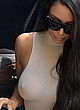 Kim Kardashian naked pics - flashing her tits in public