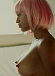 Stormi Maya pink hair and nude big tits pics