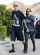 Kourtney Kardashian casual out with husband pics