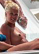 Lily Allen naked pics - topless in aqua park in france