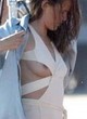 Jennifer Garner wardrobe malfunction on set pics
