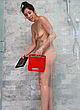 Catherine Reitman exposing nude body in shower pics