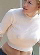 Gillian Anderson braless, visible sexy breasts pics
