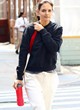 Katie Holmes sported a casual chic look pics