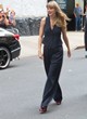 Taylor Swift stuns in a navy blue pantsuit pics