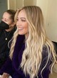 Hilary Duff posing at the press interview pics