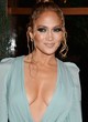 Jennifer Lopez cleavage in green dress pics