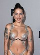Halsey naked pics - shows bust in daring outfit