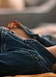 Emma Roberts braless, nip slip in movie pics