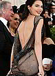 Kendall Jenner flashing her butt at met gala pics