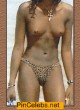 Naomi Campbell naked pics - topless paparazzi photo