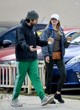 Elizabeth Olsen wore a tight green leggings pics