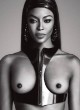 Naomi Campbell naked pics - topless in lui magazine