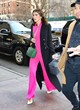 Katherine Schwarzenegger stuns in a pink outfit in nyc pics