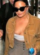 Demi Lovato naked pics - exposes her left boob