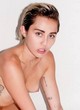 Miley Cyrus posing nude and kinky pics