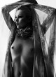 Kate Moss naked pics - posing topless in photoshoot
