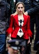 Lady Gaga seen on the set of the joker 2 pics