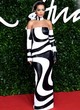 Rita Ora posing in elegant dress pics