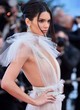 Kendall Jenner naked pics - fully visible tits in gown