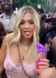 Rita Ora visible tits in public pics