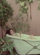 Lina Romay naked pics - nude in bathtub, vintage
