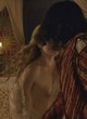 Holliday Grainger shows tiny tits in borgia pics
