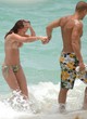 Natasha Hamilton topless on the beach in miami pics