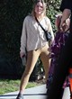 Kristen Bell in skin-tight yellow leggings pics