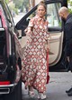 Jennifer Lopez wearing vibrant long dress pics