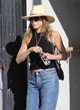 Jennifer Aniston leaving the hair salon pics
