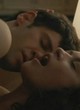 Catherine Zeta-Jones making out, kissing, sheer bra pics