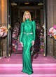 Elle Fanning oozes glamor in green gown pics