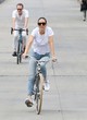 Jennifer Connelly casual bike ride with husband pics
