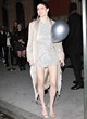 Alexandra Daddario amazes in silver outfit pics