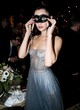 Bella Hadid see through at dior party pics