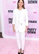 Jennifer Garner wows all in white pantsuit pics