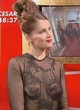 Laetitia Casta naked pics - visible tits in public place