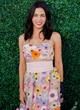 Jenna Dewan posing in floral dress pics