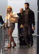 Britney Spears displays toned legs at airport pics