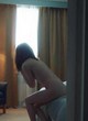 Karen Gillan nude in bedroom, nude ass pics