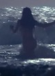 Salma Hayek nude, slowly entering a sea pics
