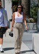 Kourtney Kardashian sheer tank top, visible tits pics