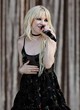 Carly Rae Jepsen performs in a sheer mini dress pics
