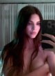 Kendall Jenner naked pics - goes topless insta selfie
